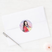 Sticker Rond PrincessMurasaki-seals (Enveloppe)