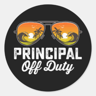 Sticker Rond Principal Lunettes De Soleil Hors Service Dernier 