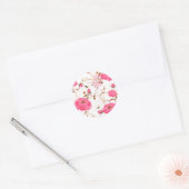 Sticker Rond printemps (Enveloppe)