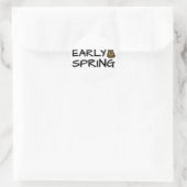 Sticker Rond Printemps (Sac)