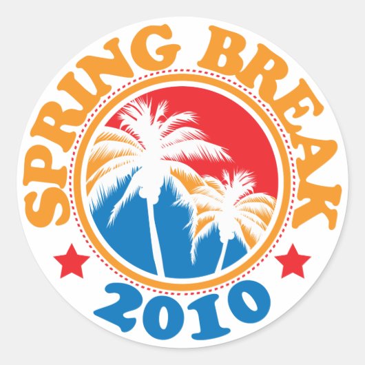 Sticker Rond Printemps 2010 (Devant)
