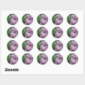 Sticker Rond Printemps Dans Le Maine (Feuille)