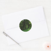 Sticker Rond Printemps dans les bois 02 (Enveloppe)