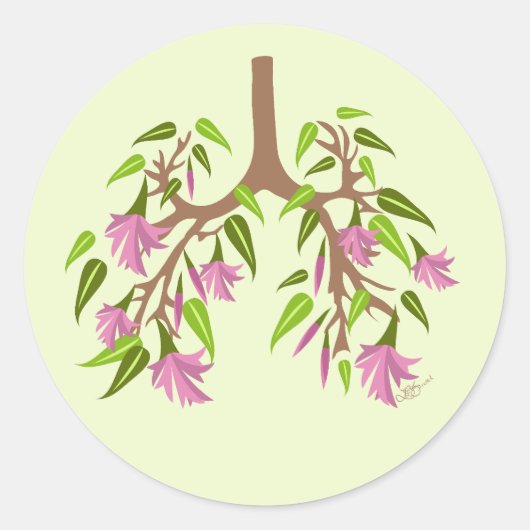 Sticker Rond Printemps des FC (Devant)