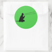 Sticker Rond Printemps Sound Autocollant/Sticker (style 2) (Sac)