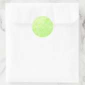 Sticker Rond printemps vert (Sac)