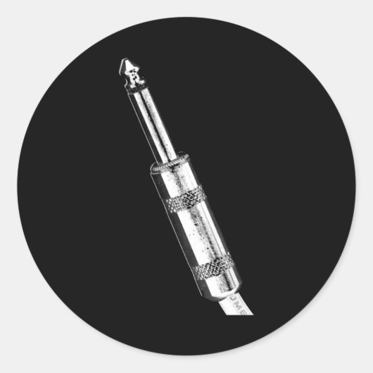 Sticker Rond Prise de câble (Devant)