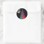 Sticker Rond Prisme lunaire (Sac)