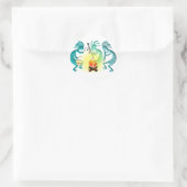 Sticker Rond Prisonnier de guerre wow (Sac)