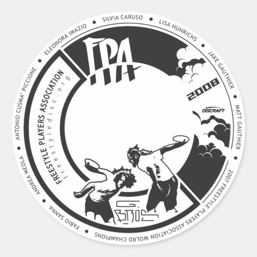 Sticker Rond Prix de design 2008 [Stickers] (Devant)