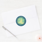 Sticker Rond Pro Choice Pro Science Pro Planète Terre (Enveloppe)