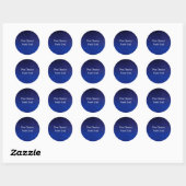 Sticker Rond Pro Choice Twin Papa (Feuille)