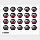 STICKER ROND PRO ROBOT (Feuille)