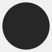 Sticker Rond Probably Overstimulated,checkers Funny Gift Men, W (Devant)