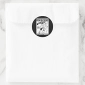Sticker Rond Problem Solver Rock Edition Mur de grimpe amusant  (Sac)