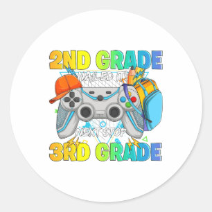 Sticker Rond Prochaine étape 3e année 2e année Réussi Diplômé V