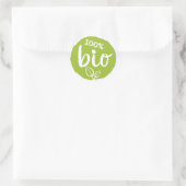 Sticker Rond Produit Bio (Sac)