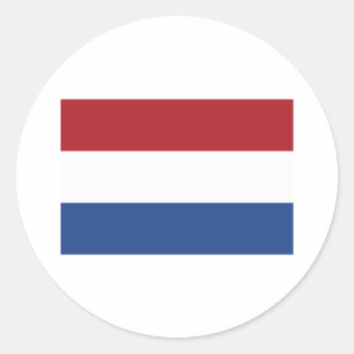 Sticker Rond Produits Pays-Bas Flag