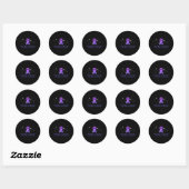Sticker Rond Produits pharmaceutiques (Feuille)