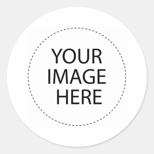 Sticker Rond Produits promotionnels professionnels (Devant)