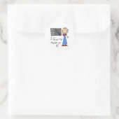 Sticker Rond Prof Super (Sac)