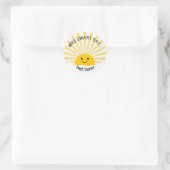 Sticker Rond Professeur bien fait ! (Sac)