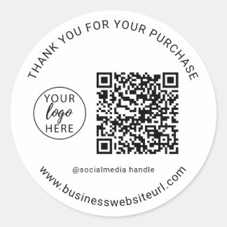 Sticker Rond Professional Custom Company logo