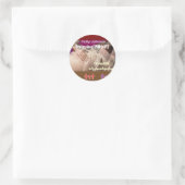 Sticker Rond Professionnel MIDWIFE : Remplacer le texte dans l' (Sac)