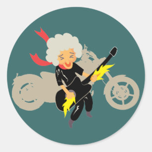 Sticker Rond Profitez de votre vie