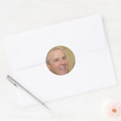Sticker Rond Profitez des petites choses (Enveloppe)