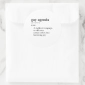 STICKER ROND PROGRAMME GAI (Sac)