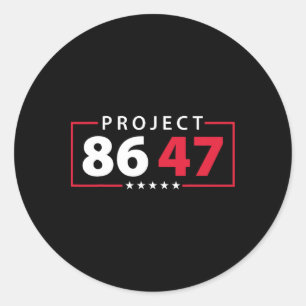 Sticker Rond Projet 8647 Résister Subtil Foxtrot Delta Tango Pr
