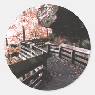 Sticker Rond promenade brandywine