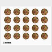 Sticker Rond Promesse des anciens (Feuille)