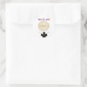 Sticker Rond Promotion 2026 Élite 🎓 (Sac)