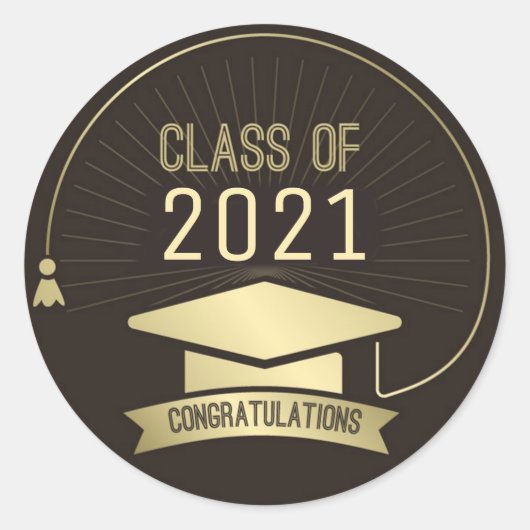 Sticker Rond Promotion de 2021 (Devant)