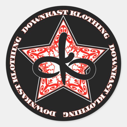 Sticker Rond Promouvoir (Devant)