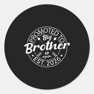 Sticker Rond Promu À Big Brother Encore Est 2026 Nouveau Bébé E