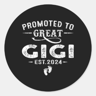 Sticker Rond Promu À La Grande Gigi 2024 Fête Des Mères Premièr