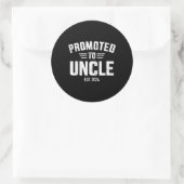 Sticker Rond Promu à oncle 2024 (Sac)