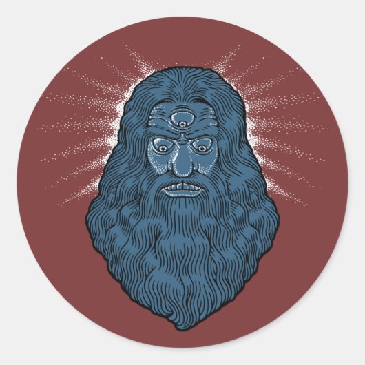 Sticker Rond Prophète pinéal (Devant)