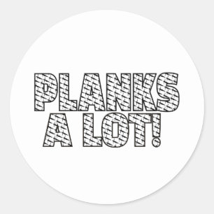 Sticker Rond Propose Un Devis D'Exercice De Forme De Base Beauc
