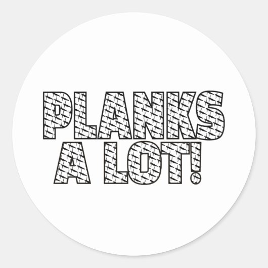Sticker Rond Propose Un Devis D'Exercice De Forme De Base Beauc (Devant)