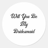 Propositions Bridesmaid Mariage simple classique é