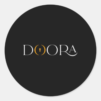 Sticker Rond Propriétés Doora