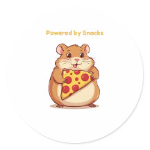 Propulsé par des collations - Amusant Hamster Food