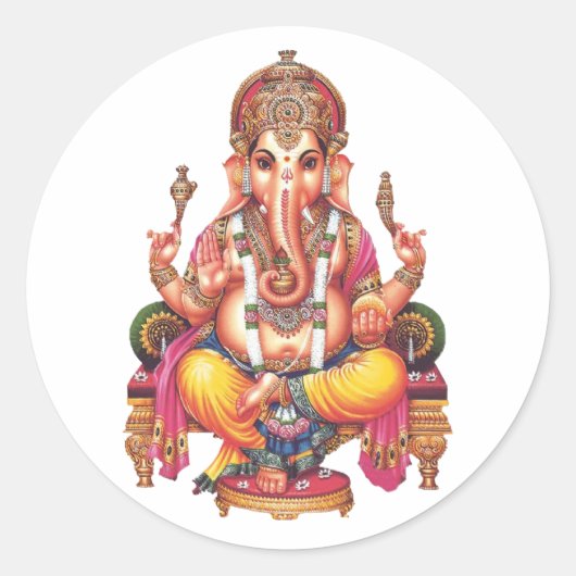 STICKER ROND PROSPÉRITÉ POUR TOUS (Devant)