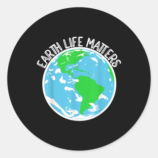 Sticker Rond Protection De La Nature, Climatisation Chauffage,  (Devant)