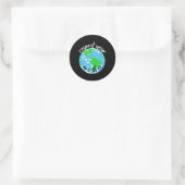 Sticker Rond Protection De La Nature, Climatisation Chauffage,  (Sac)