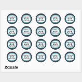 Sticker Rond Protéger notre avenir (Feuille)